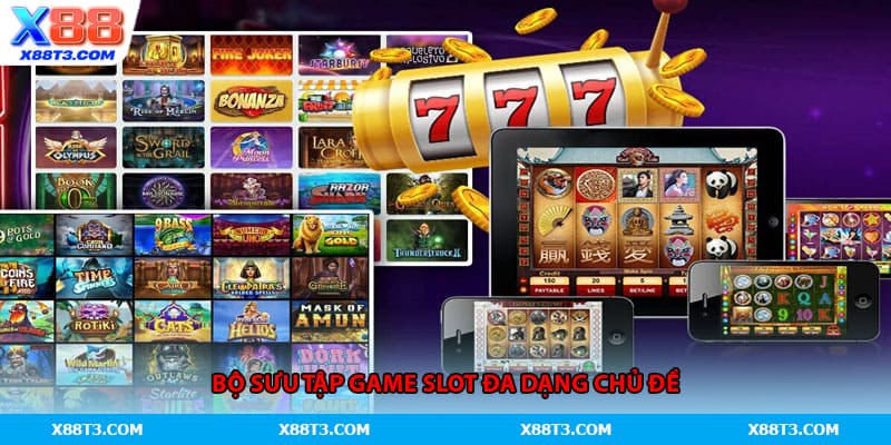 Bộ sưu tập game slot đa dạng chủ đề