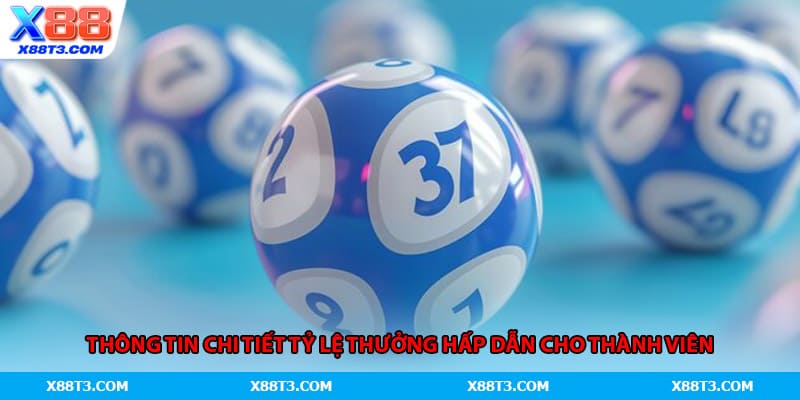 Thông tin chi tiết tỷ lệ thưởng hấp dẫn cho thành viên